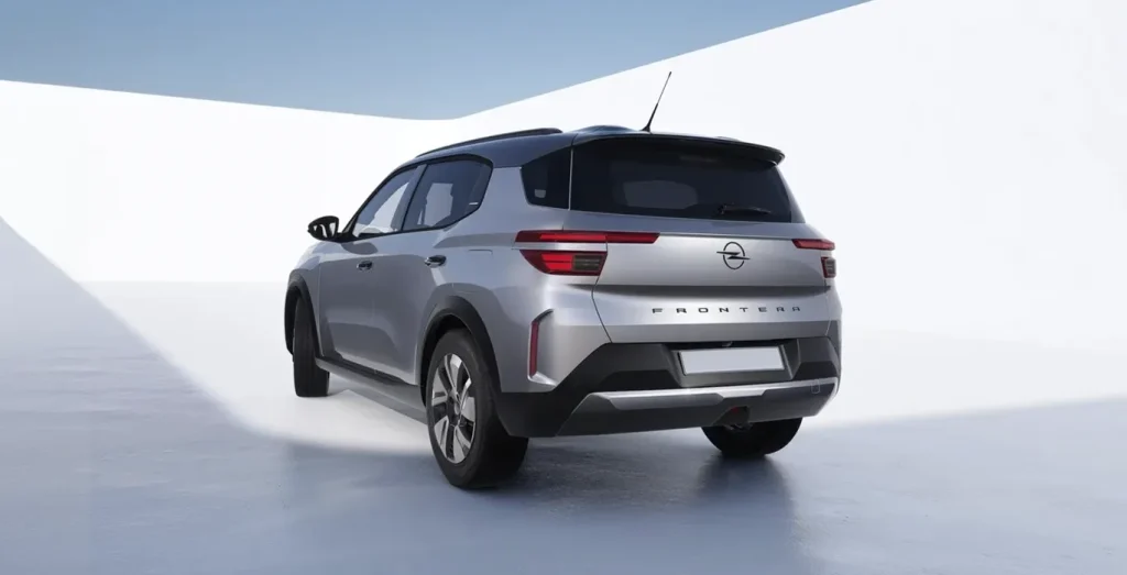 Opel-Frontera-1.2T-XHT-Hybrid-EDCT6-107kW-Ultimate-trasera-gris