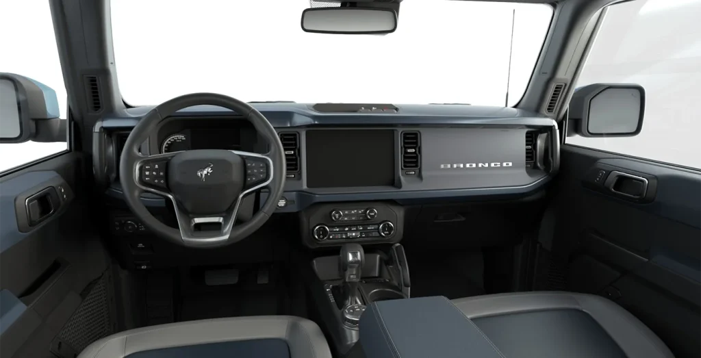 FORD-Bronco-Outer-Banks-2.7-EcoBoost-V6-335CV-interior-delantera