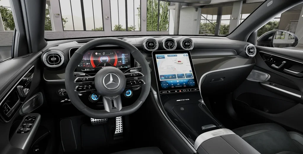 Mercedes-AMG-GLC-Coupe-63-S-E-Performance-interior-delantera